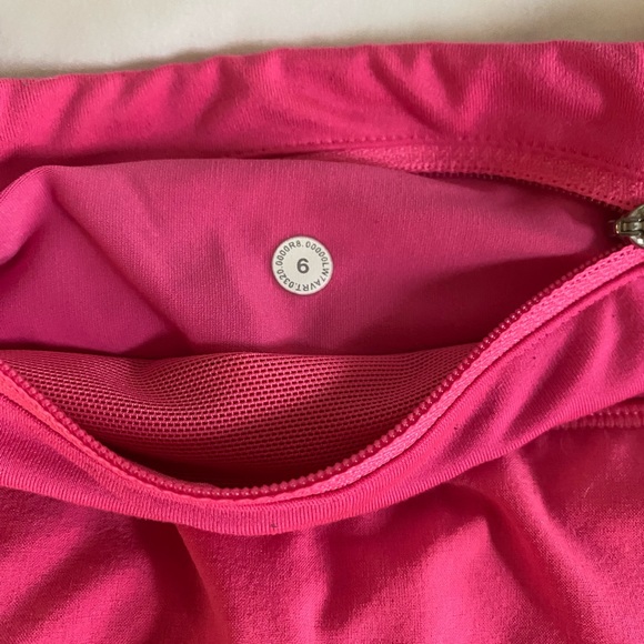 Miami pink lululemon shirts size 6 4” - Picture 3 of 3